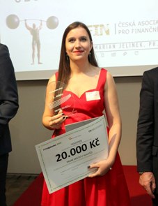 Autorkou nejlepší FINdiplomky za rok 2016 je Tereza Fixová z ČVUT